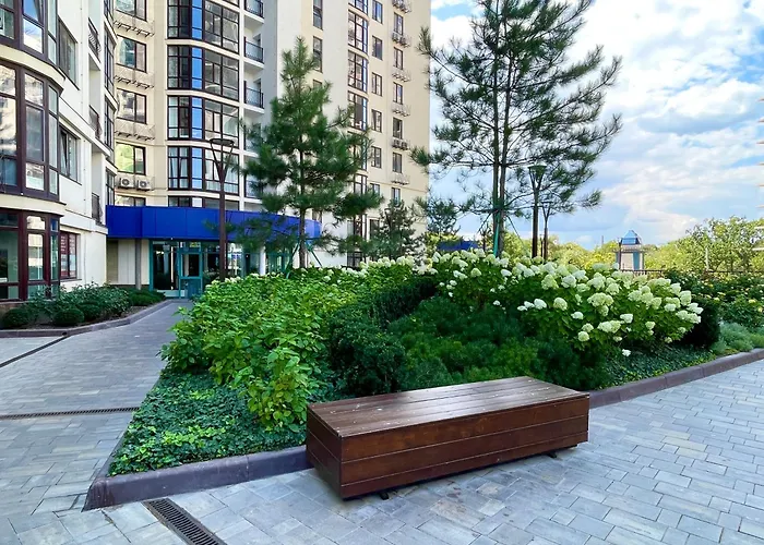 Apartament у моря с панорамным видом золотой берег