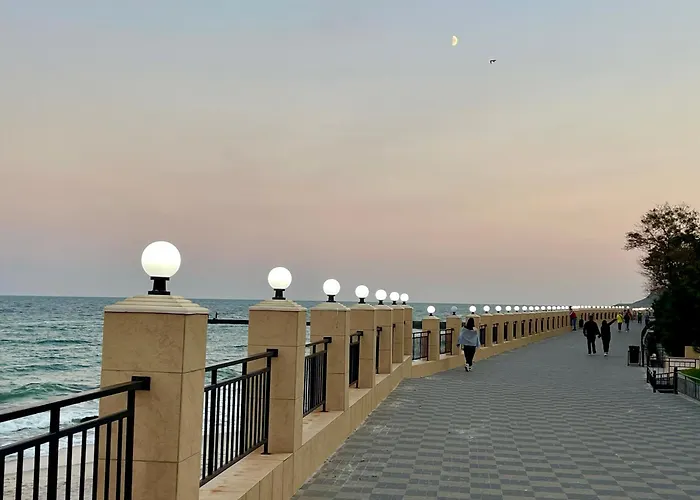 у моря с панорамным видом золотой берег شقة *